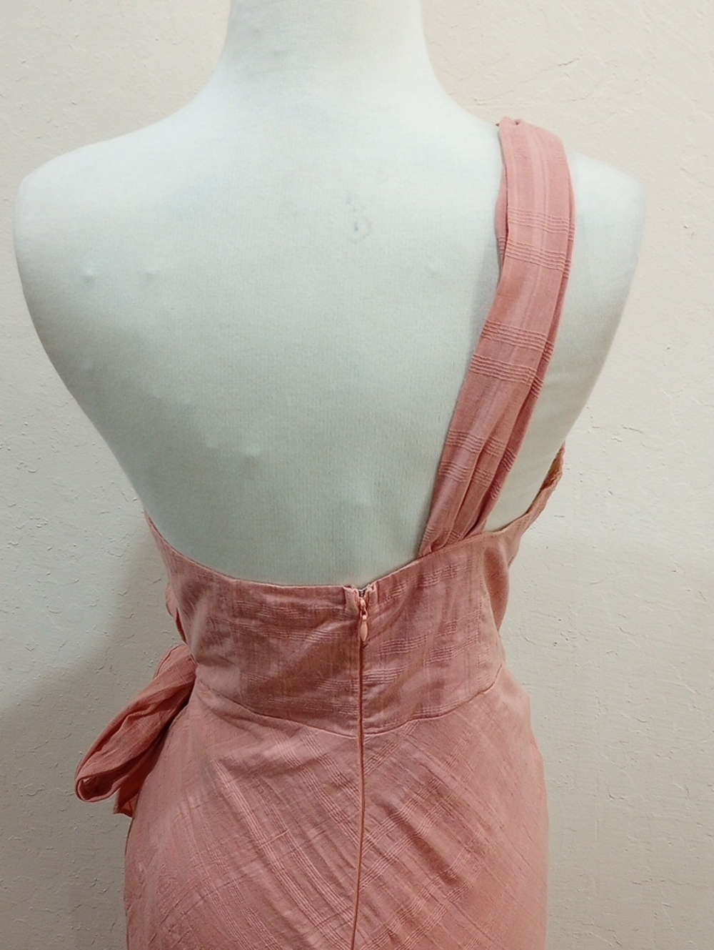 Hello Molly Golden Vibes Blush Faux Wrap Midi Dress, Size M - NWT! - Picture 13 of 16
